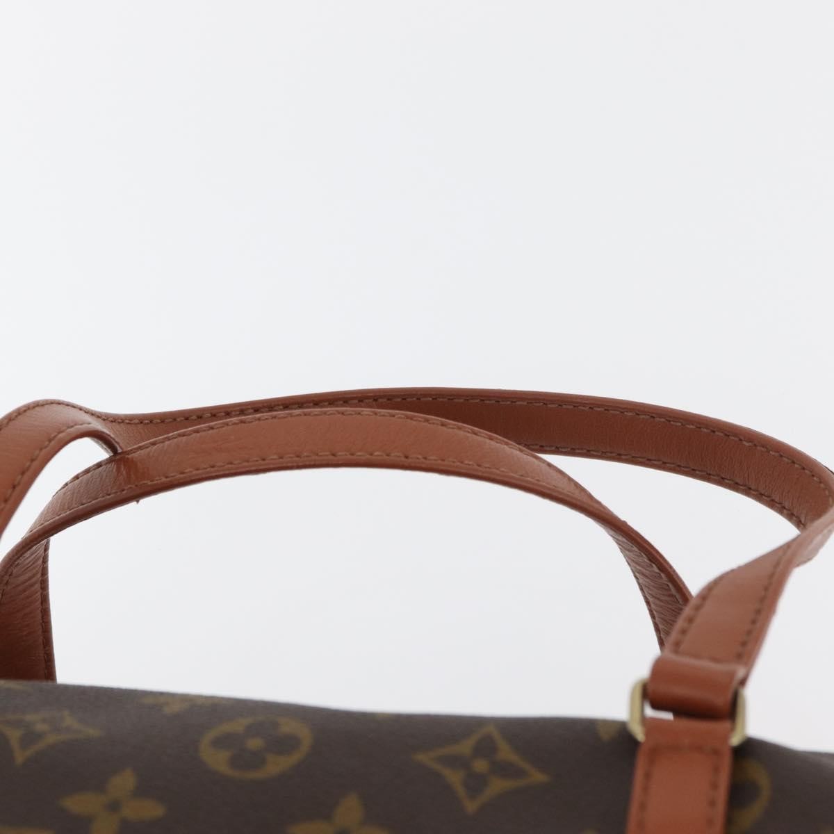 Louis Vuitton Papillon Handbag Monogram Canvas Brown Canvas Handbag (Pre-Owned)