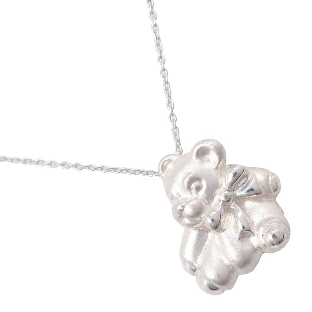 Tiffany & Co. Bear Necklace Silver 925 Silver Silver Necklace Jewelry (Pre-Owned)
