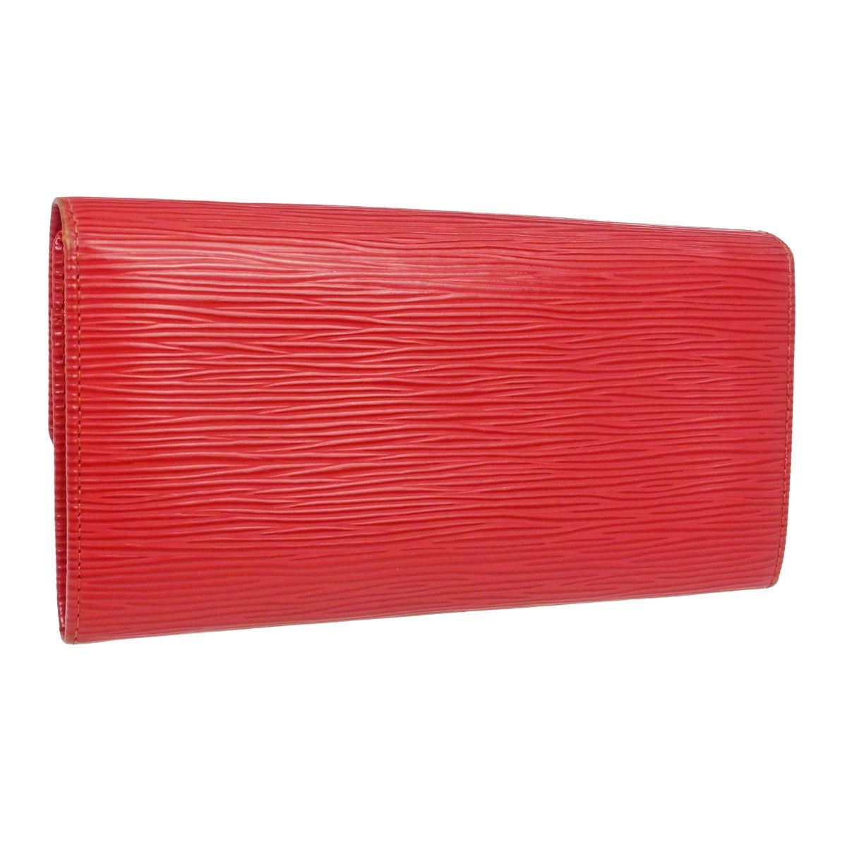 Louis Vuitton Wallet Epi Epi Leather Red Leather Wallets Accessory (Pre-Owned)
