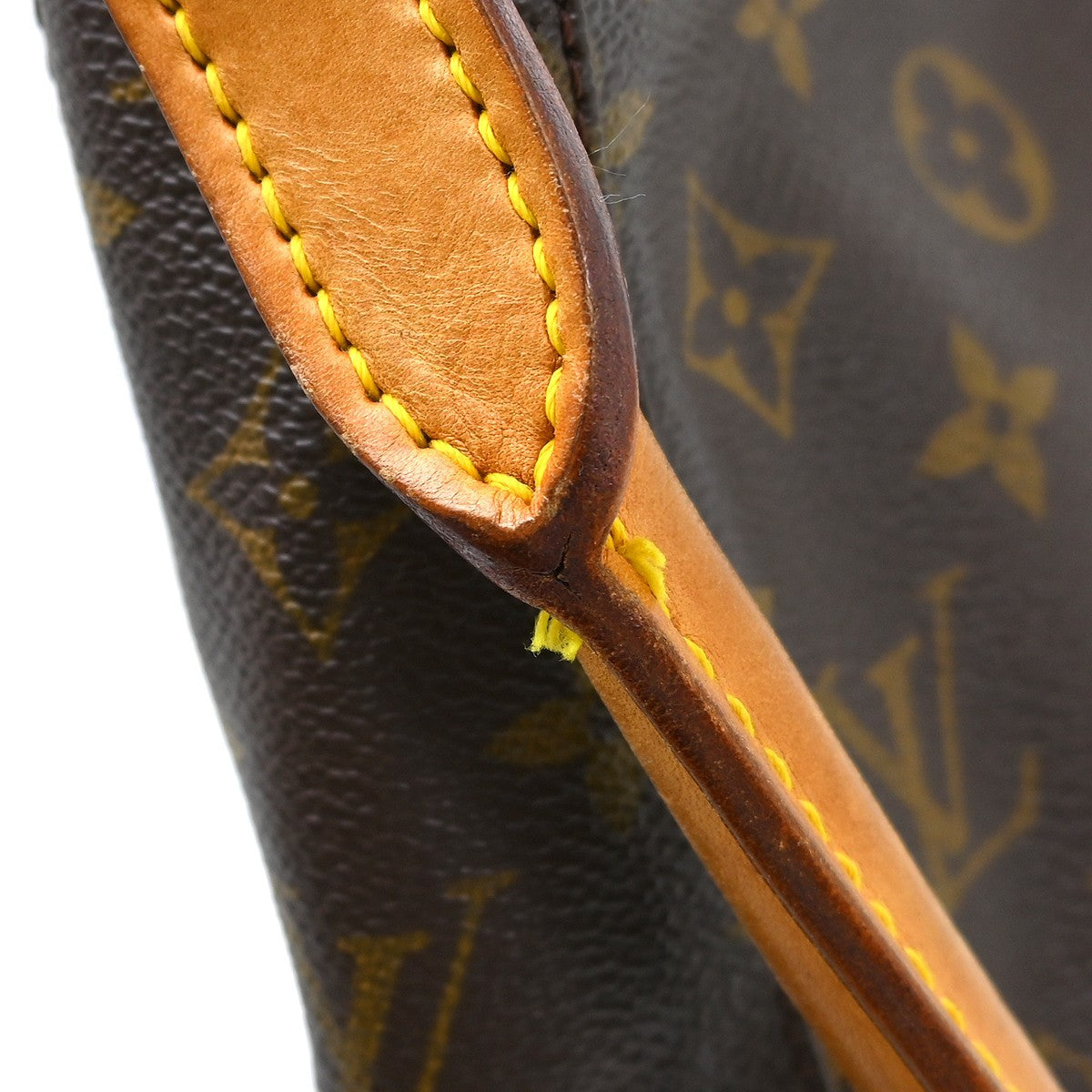 Louis Vuitton Monogram Looping Handbag Monogram Canvas Brown Canvas Shoulder Bag Bag (Pre-Owned)