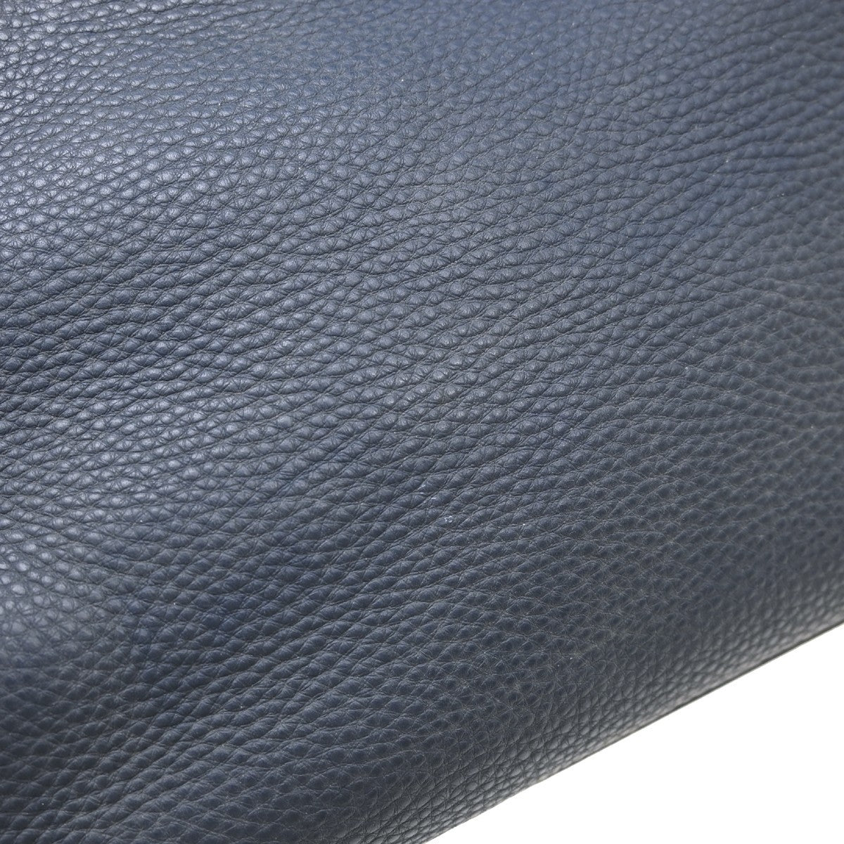 Prada Double Zip Convertible Tote Saffiano Leather Blue Leather Handbag (Pre-Owned)