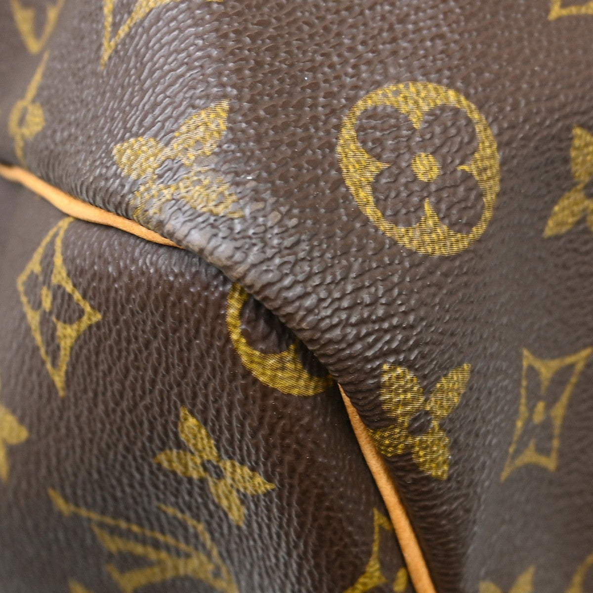 Louis Vuitton Keepall Bandouliere Bag Monogram Canvas Brown Canvas Travel Bag Bag (Pre-Owned)