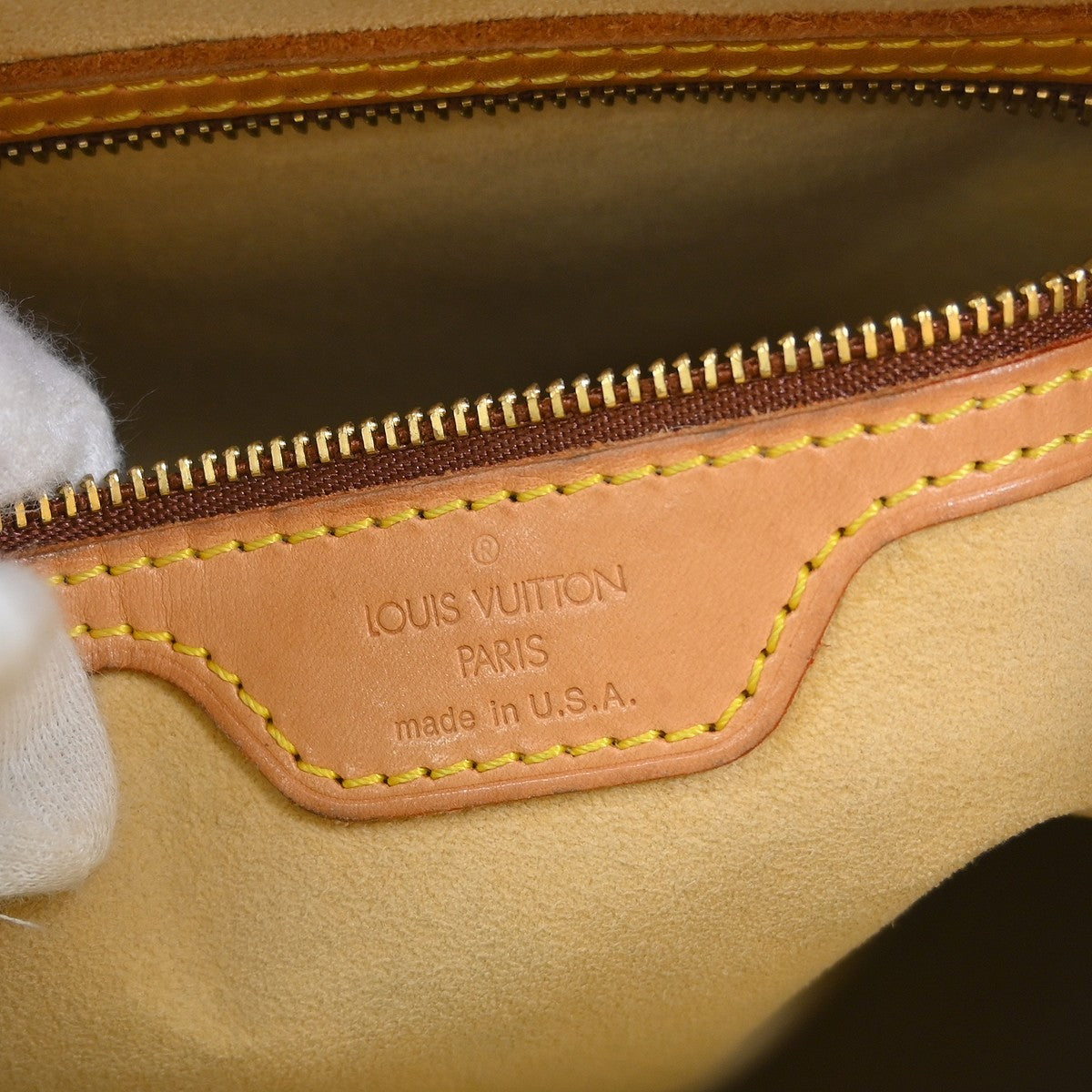 Louis Vuitton Monogram Looping Handbag Monogram Canvas Brown Canvas Shoulder Bag Bag (Pre-Owned)