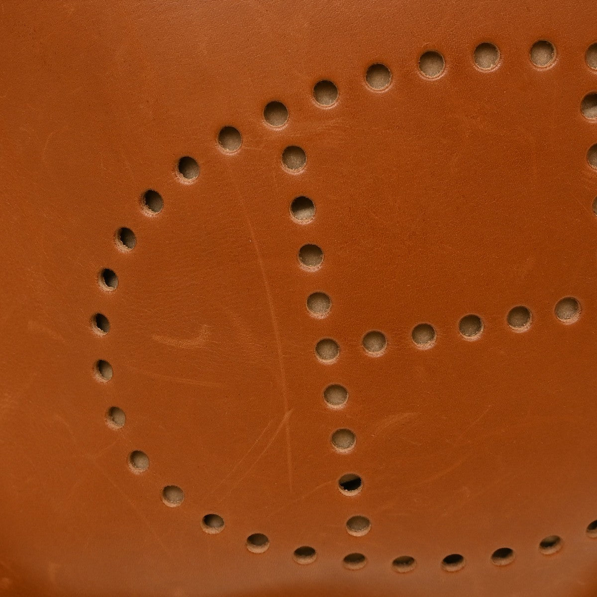 Hermes Evelyne Bag Gen Iii Clemence Brown Leather Handbag (Pre-Owned)
