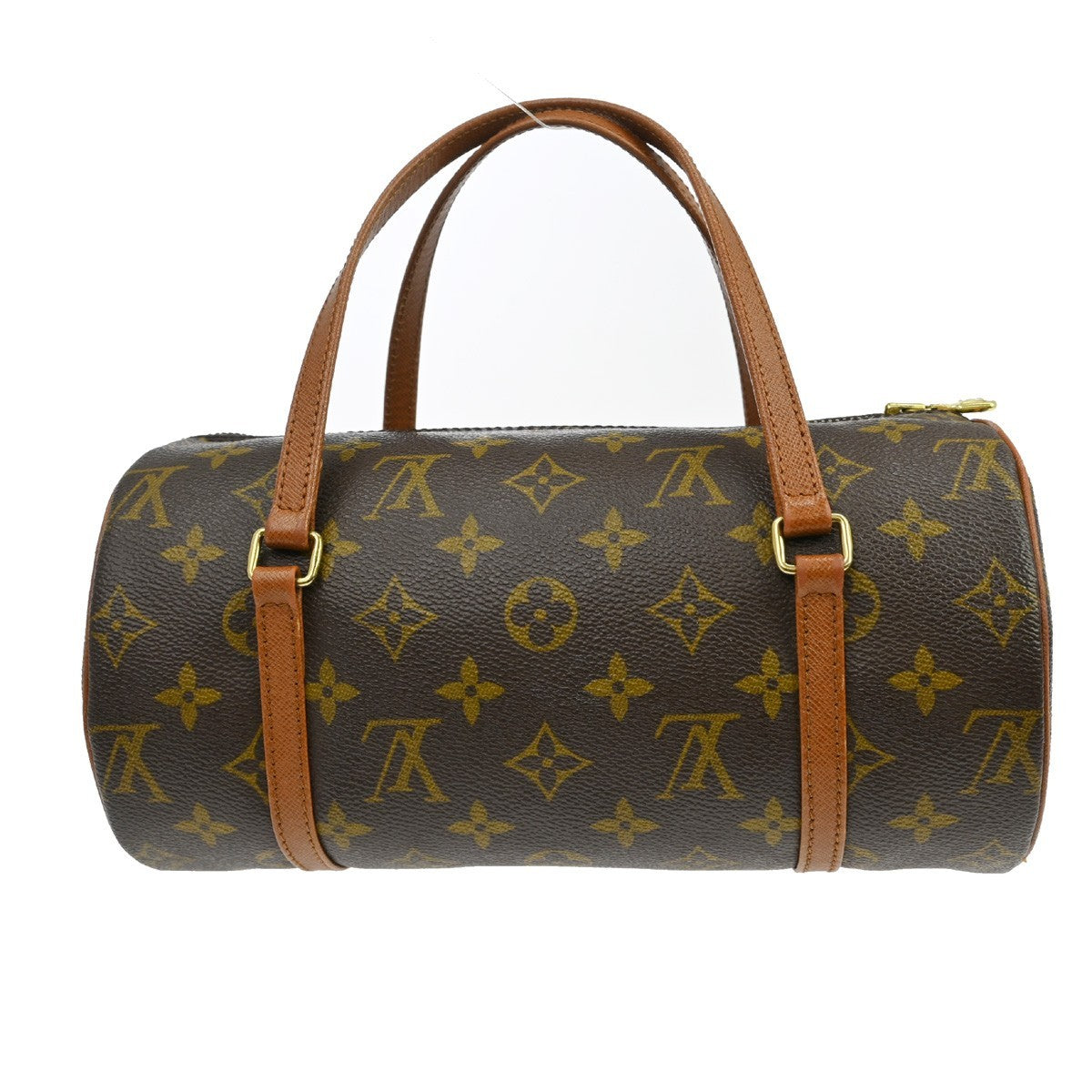 Louis Vuitton Papillon Handbag Monogram Canvas Brown Canvas Handbag (Pre-Owned)