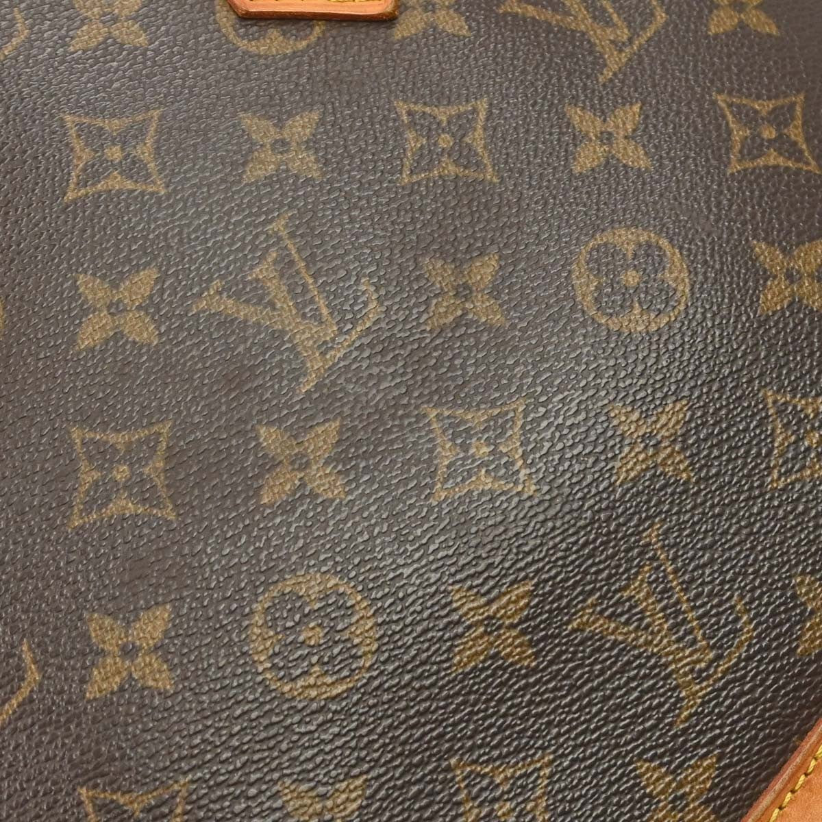 Louis Vuitton Alma Handbag Monogram Canvas Brown Canvas Handbag (Pre-Owned)