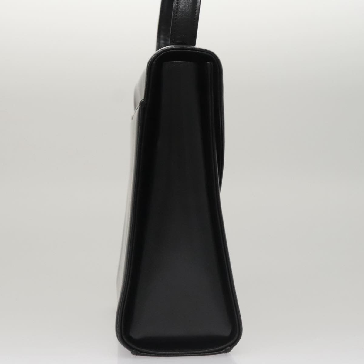 Givenchy Vintage 4G Handbag Leather Black Leather Handbag (Pre-Owned)