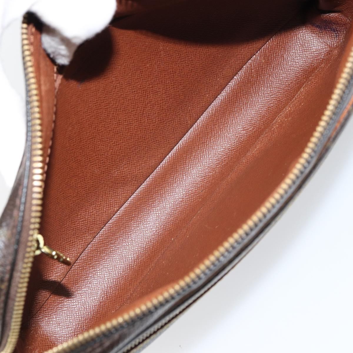 Louis Vuitton Marly Dragonne Clutch Monogram Canvas Brown Canvas Clutche & Pouche Bag (Pre-Owned)