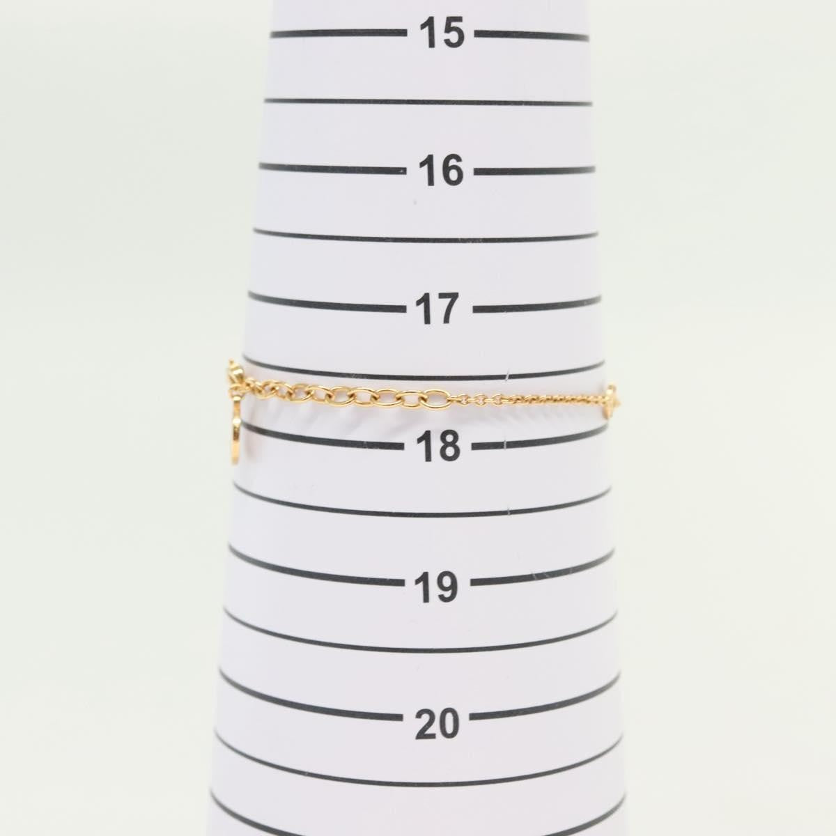 Louis Vuitton Essential V California Dreaming Bracelet Metal With Crystals Gold Metal Bracelet Jewelry (Pre-Owned)