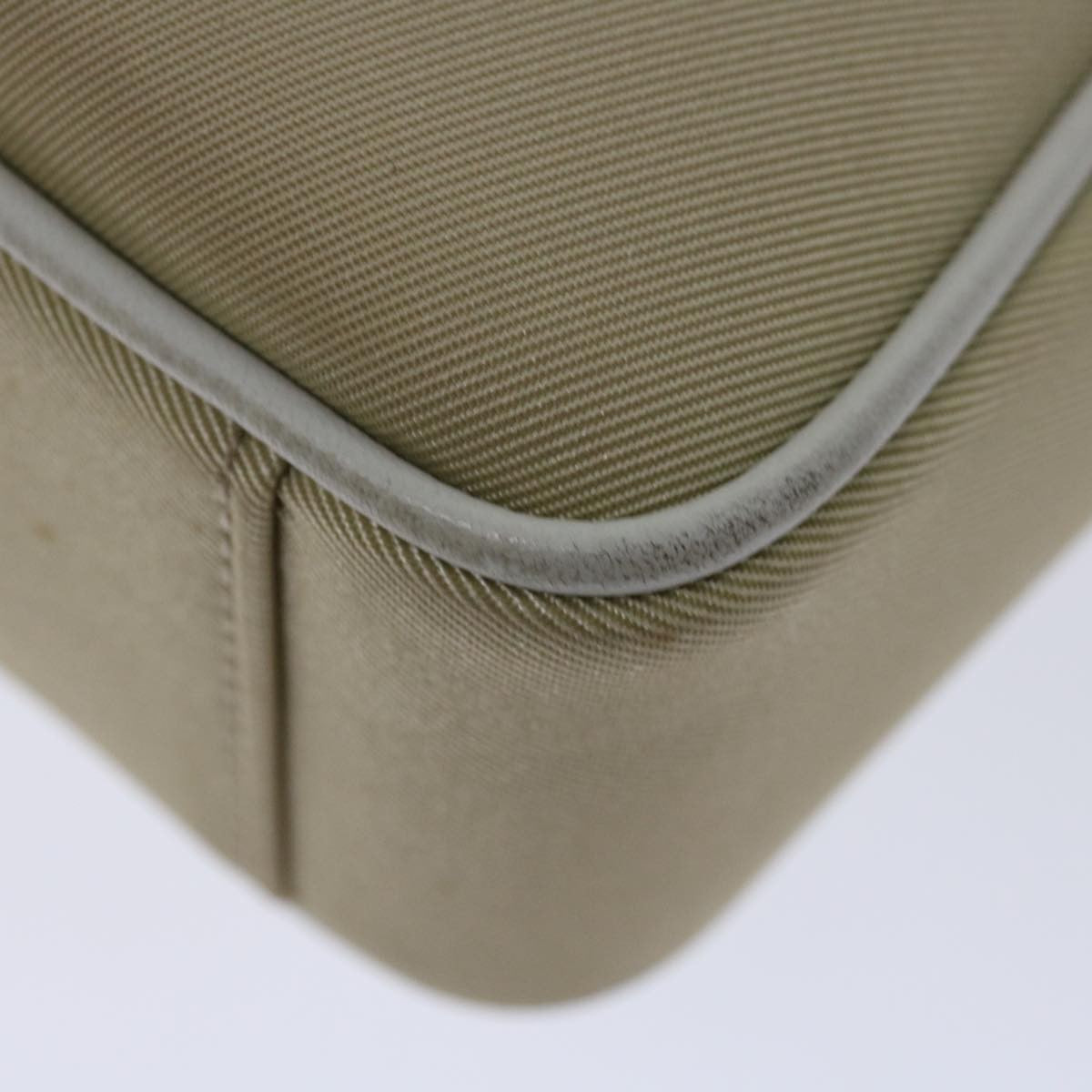 Burberry Nova Check Shoulder Bag Canvas Beige Canvas Shoulder Bag Bag (Pre-Owned)