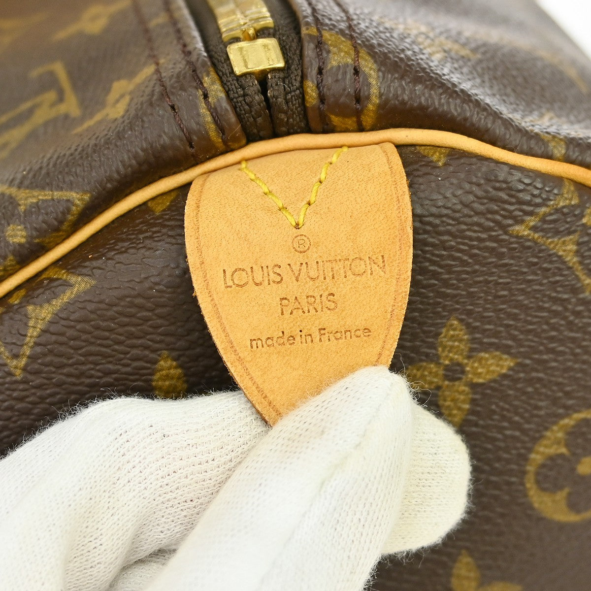 Louis Vuitton Keepall Bag Monogram Canvas Brown Canvas Travel Bag Bag (Pre-Owned)