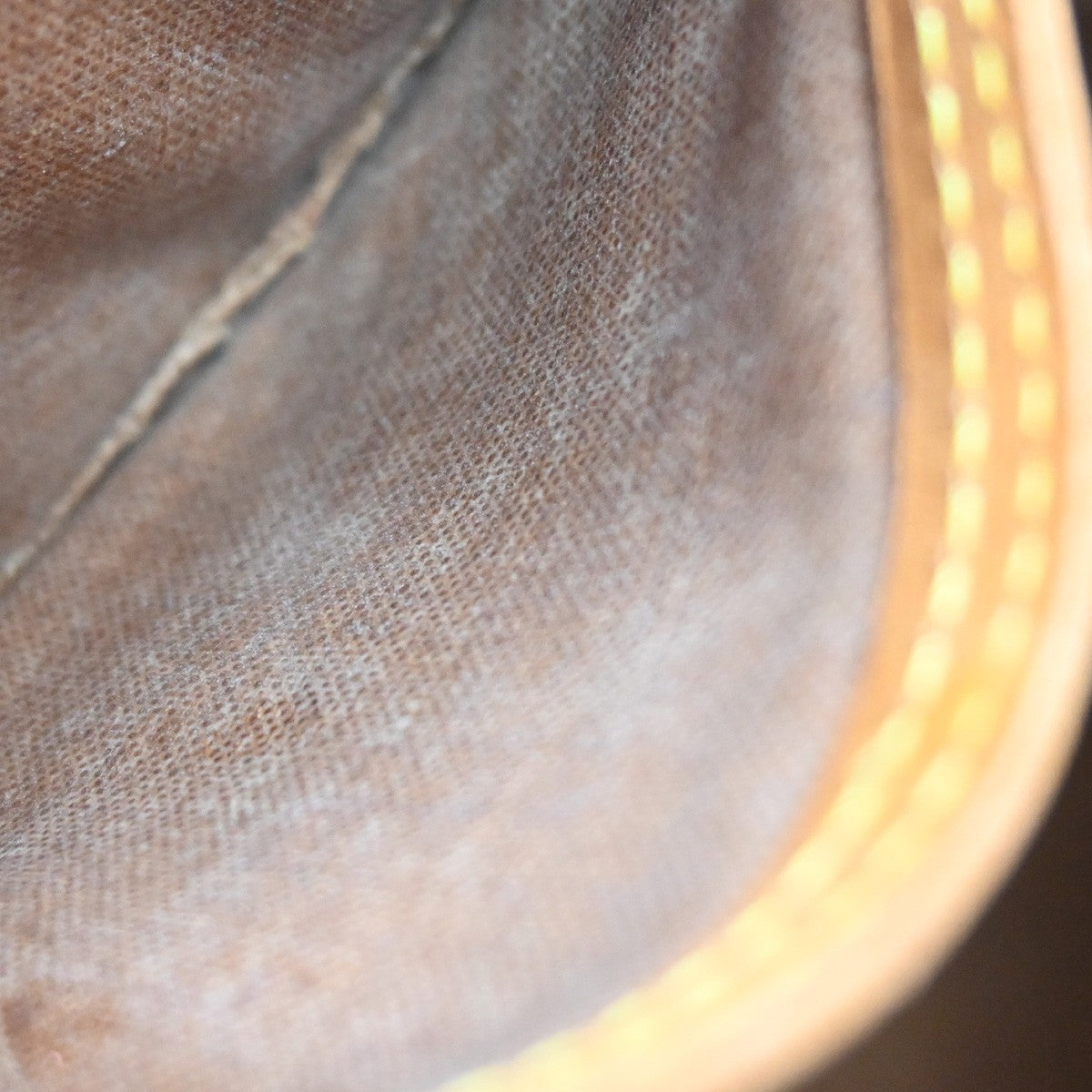 Louis Vuitton Speedy Handbag Monogram Canvas Brown Canvas Handbag (Pre-Owned)