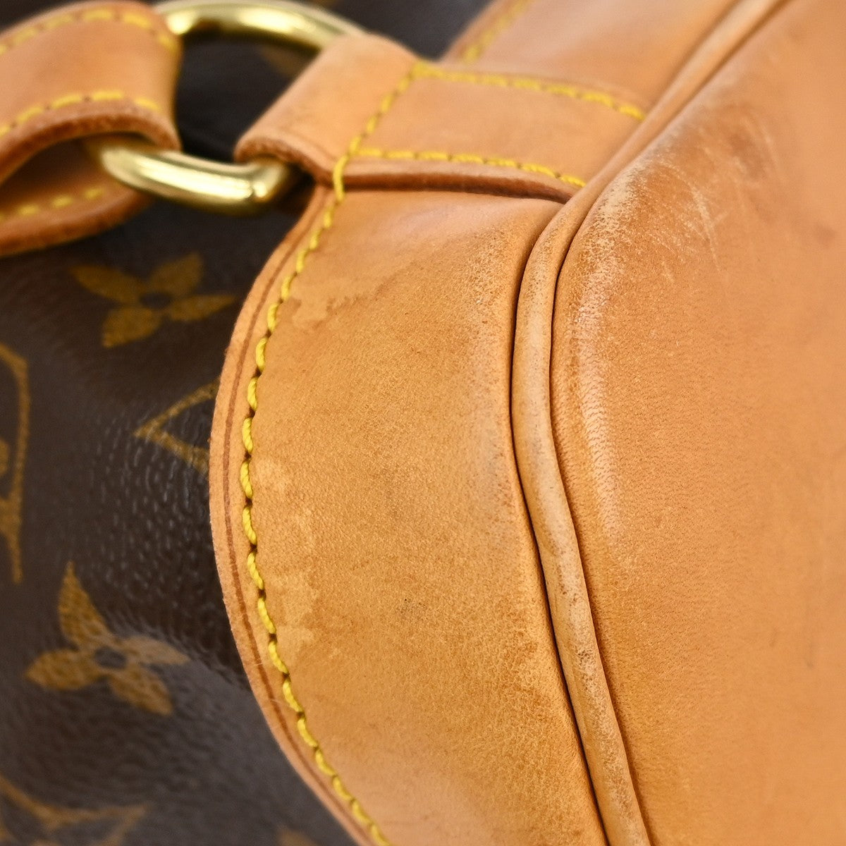 Louis Vuitton Vintage Montsouris Backpack Monogram Canvas Brown Canvas Backpack Bag (Pre-Owned)