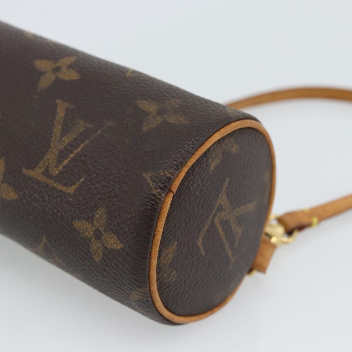 Louis Vuitton Papillon Pochette Monogram Canvas Brown Canvas Clutche & Pouche Bag (Pre-Owned)