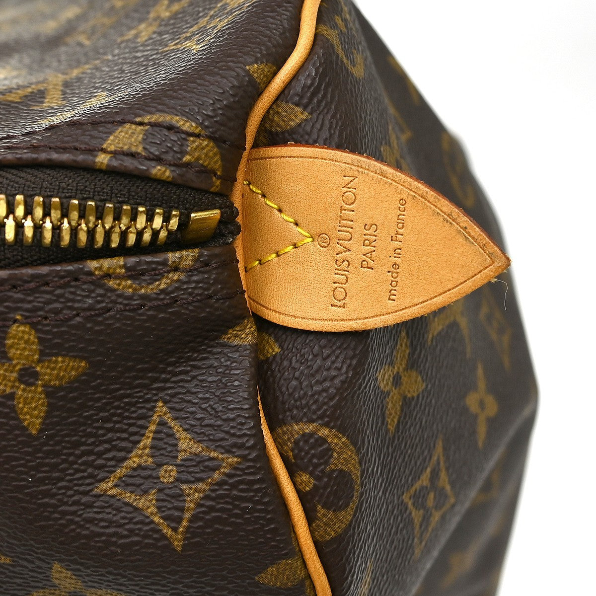 Louis Vuitton Keepall Bag Monogram Canvas Brown Canvas Travel Bag Bag (Pre-Owned)