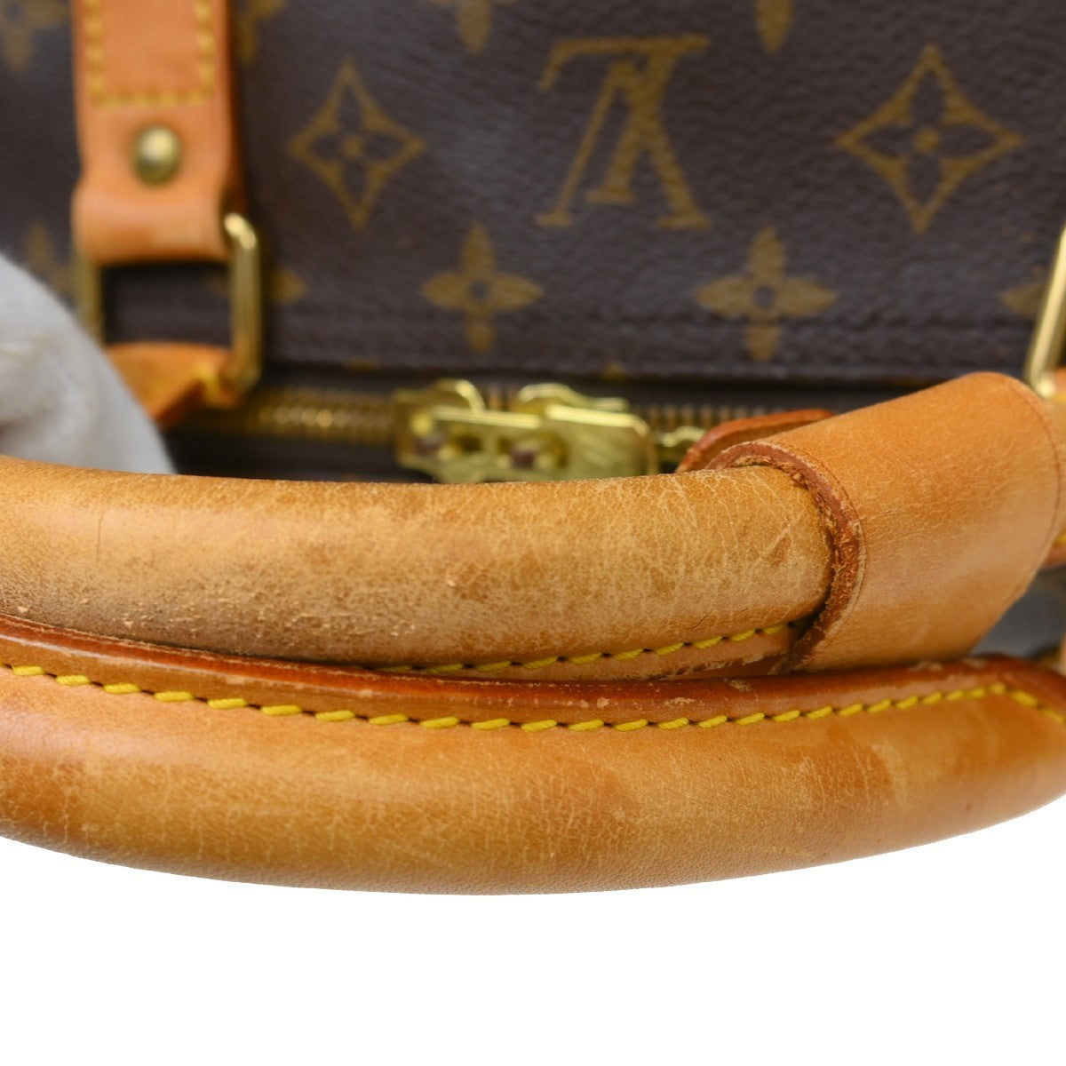 Louis Vuitton Keepall Bag Monogram Canvas Brown Canvas Travel Bag Bag (Pre-Owned)