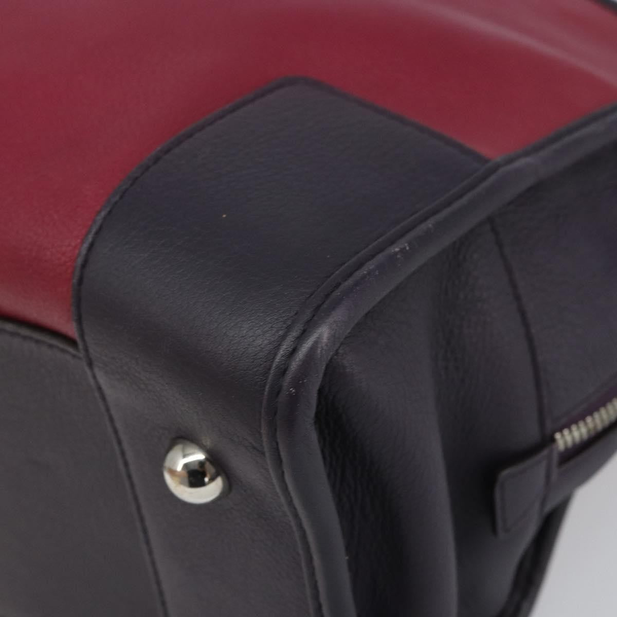 Loewe Amazona Bag Leather Red Leather Handbag (Pre-Owned)