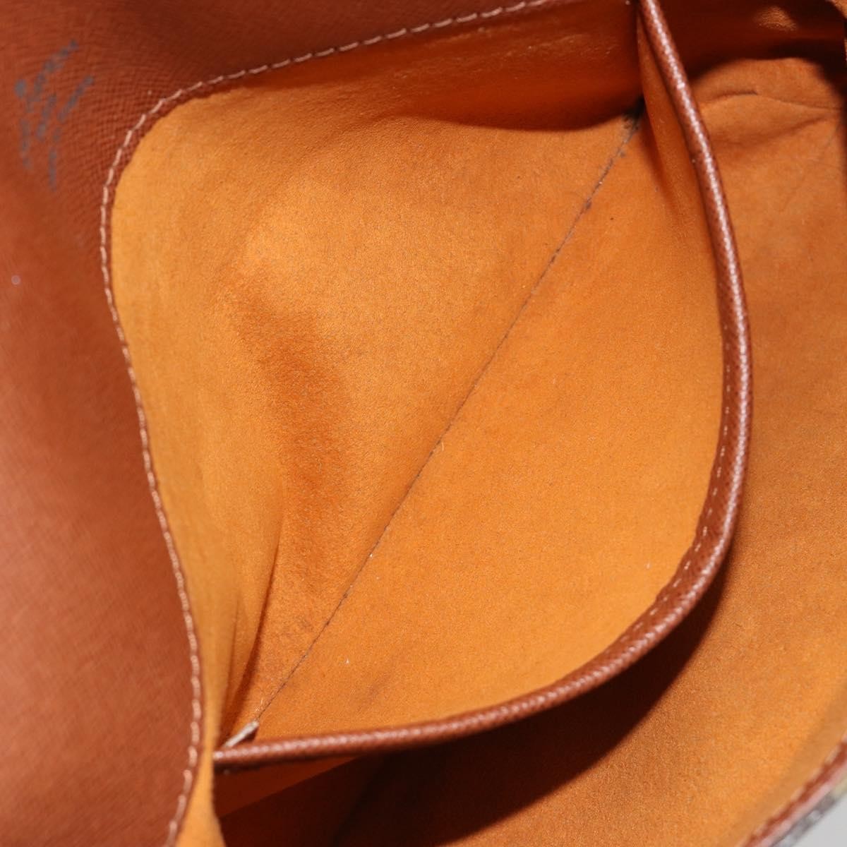 Louis Vuitton Musette Tango Handbag Monogram Canvas Brown Canvas Shoulder Bag Bag (Pre-Owned)