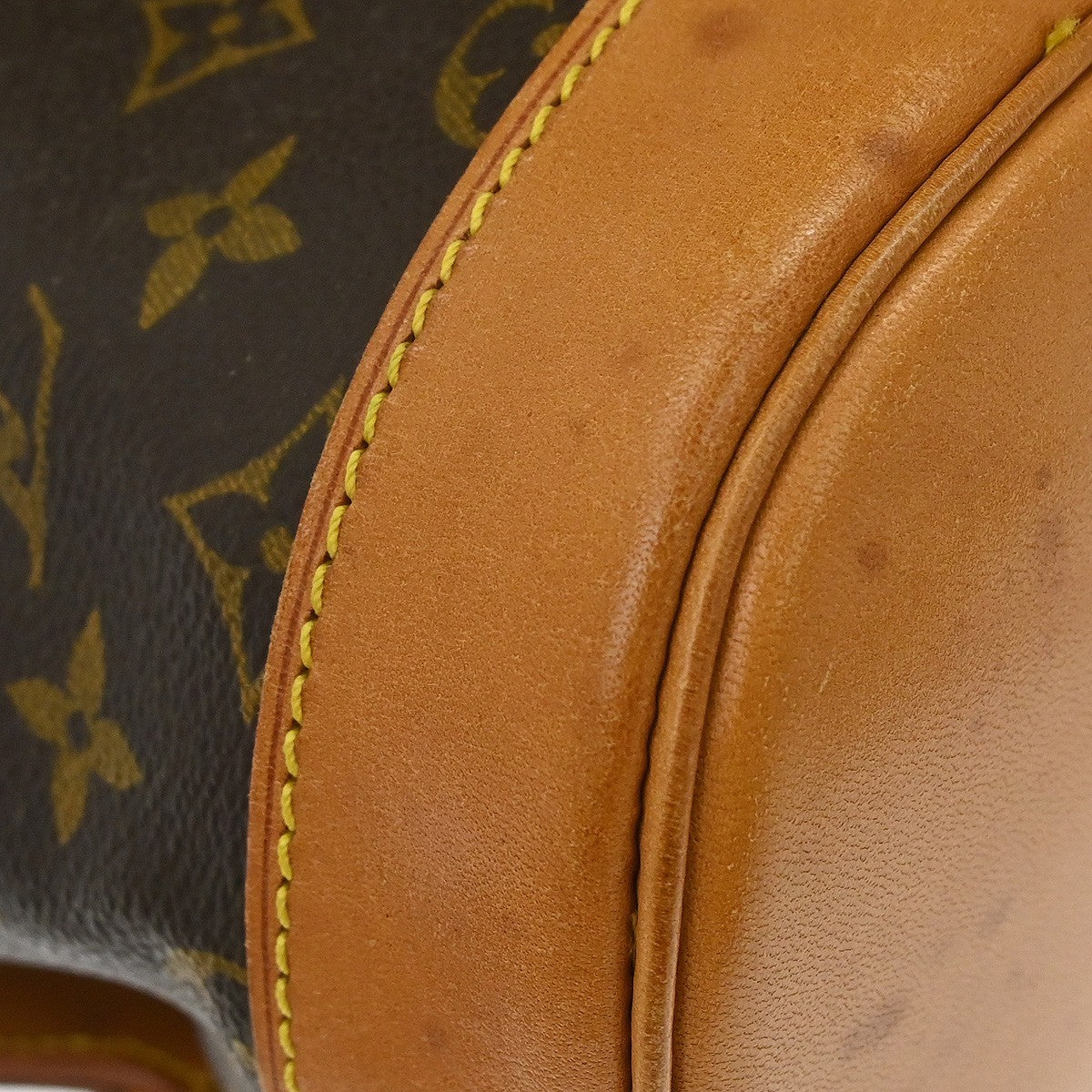 Louis Vuitton Vintage Montsouris Backpack Monogram Canvas Brown Canvas Backpack Bag (Pre-Owned)