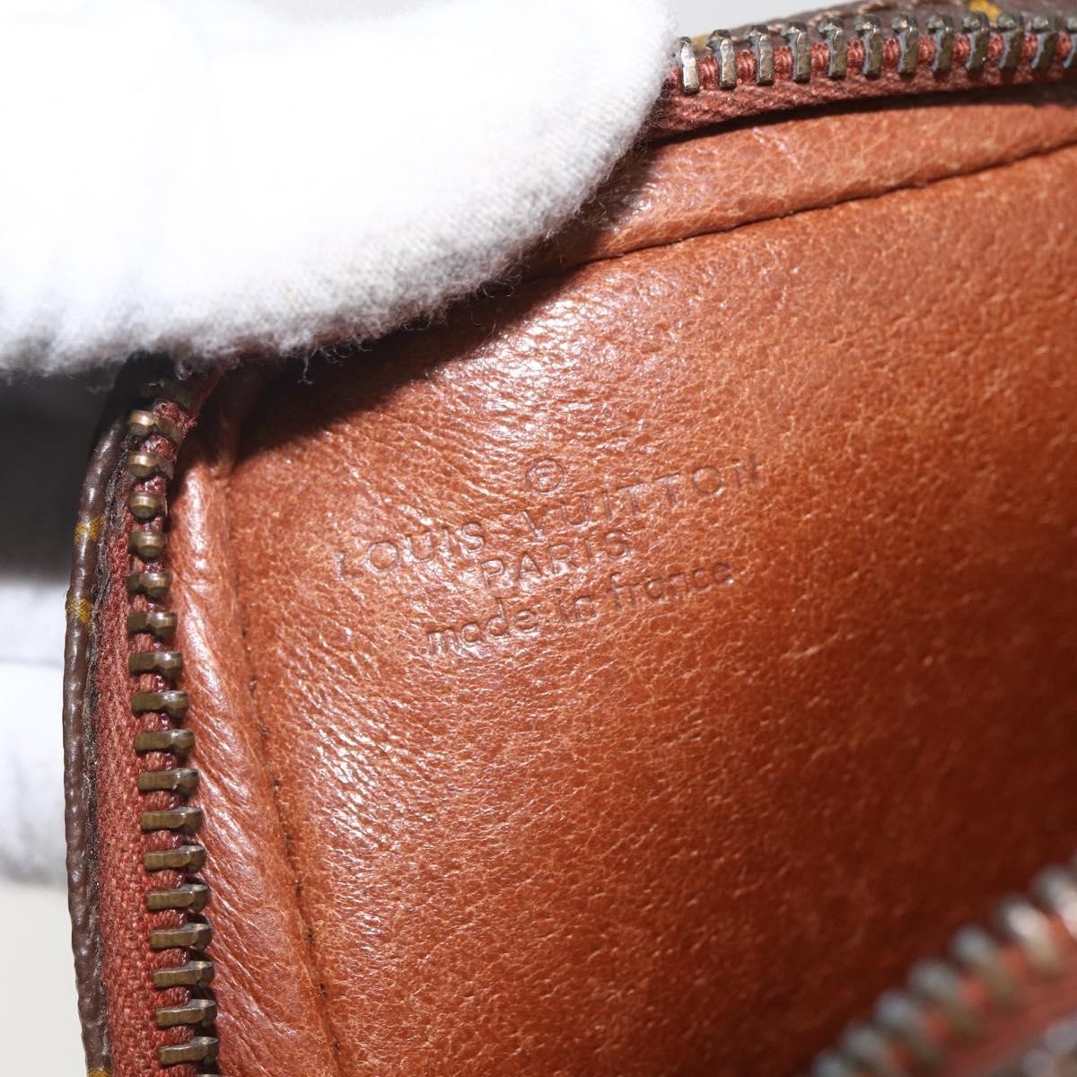Louis Vuitton Amazone Bag Monogram Canvas Brown Canvas Shoulder Bag Bag (Pre-Owned)