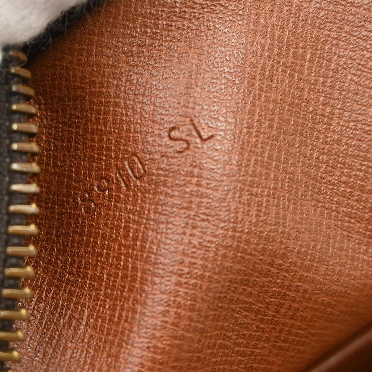 Louis Vuitton Danube Handbag Monogram Canvas Brown Canvas Shoulder Bag Bag (Pre-Owned)