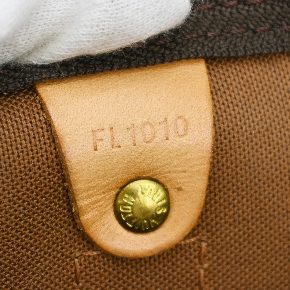 Louis Vuitton Keepall Bag Monogram Canvas Brown Canvas Travel Bag Bag (Pre-Owned)