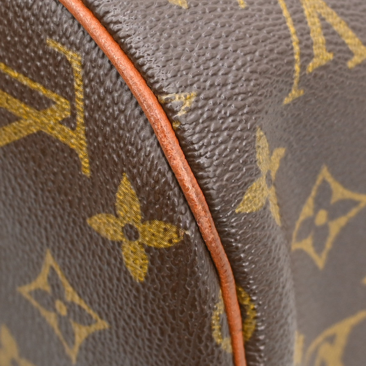 Louis Vuitton Papillon Handbag Monogram Canvas Brown Canvas Handbag (Pre-Owned)