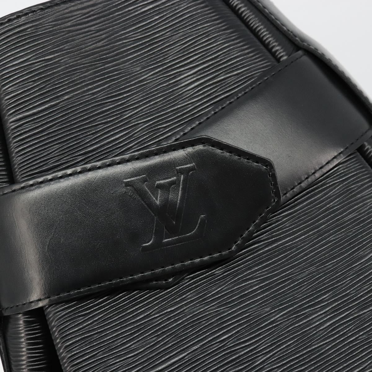 Louis Vuitton Vintage Sac D'epaule Handbag Epi Leather Black Leather Shoulder Bag Bag (Pre-Owned)