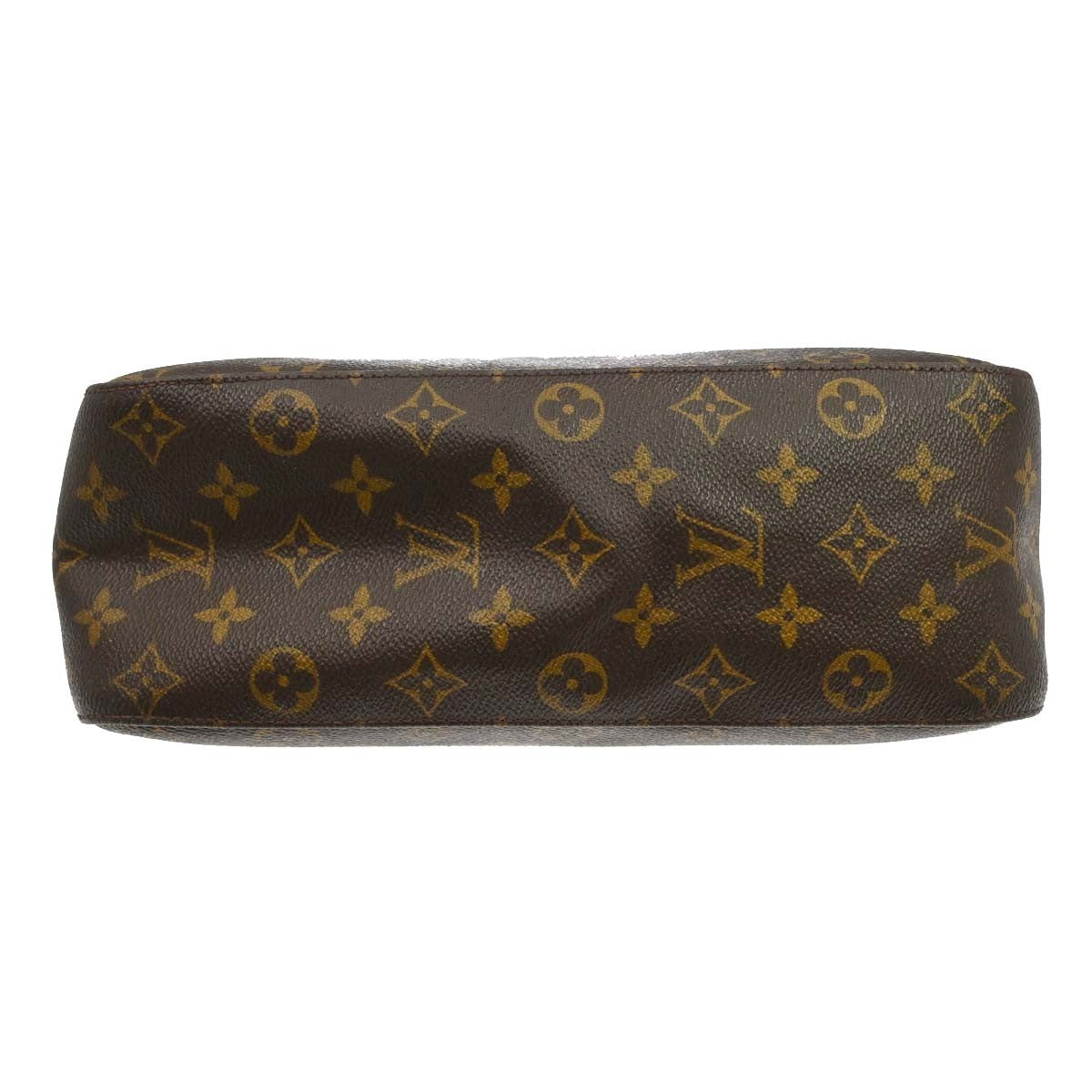 Louis Vuitton Monogram Looping Handbag Monogram Canvas Brown Canvas Shoulder Bag Bag (Pre-Owned)