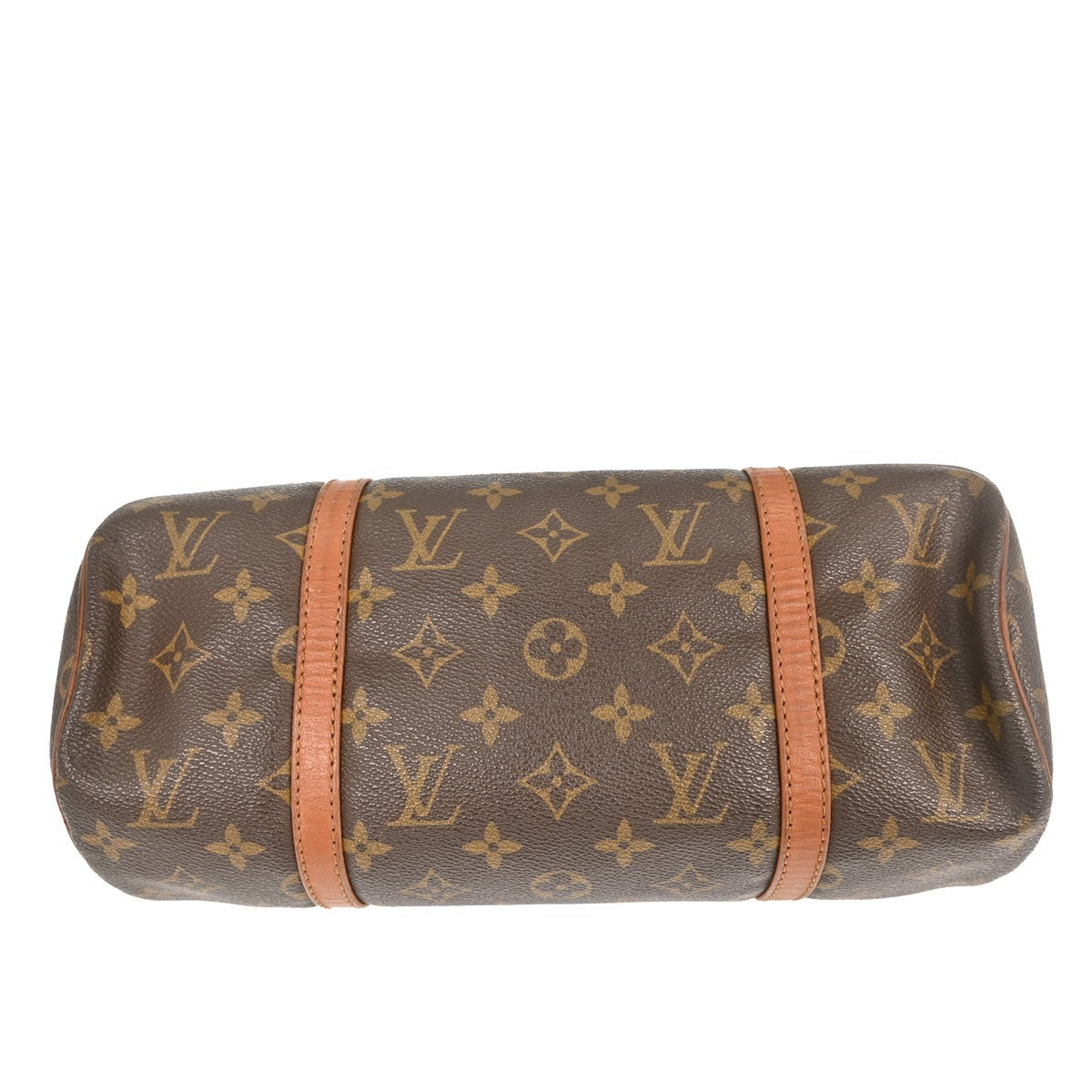 Louis Vuitton Papillon Handbag Monogram Canvas Brown Canvas Handbag (Pre-Owned)