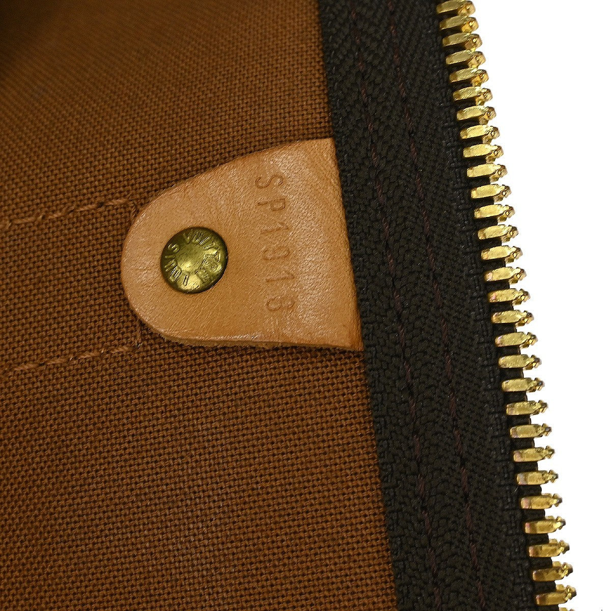 Louis Vuitton Keepall Bag Monogram Canvas Brown Canvas Travel Bag Bag (Pre-Owned)