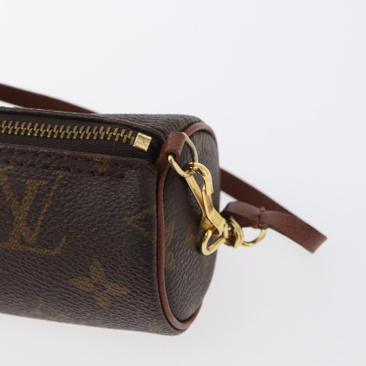 Louis Vuitton Papillon Pochette Monogram Canvas Brown Canvas Clutche & Pouche Bag (Pre-Owned)