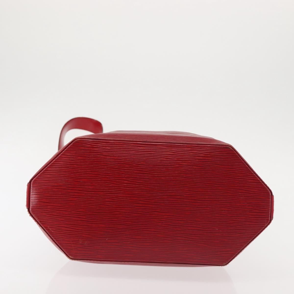 Louis Vuitton Vintage Sac D'epaule Handbag Epi Leather Red Leather Shoulder Bag Bag (Pre-Owned)
