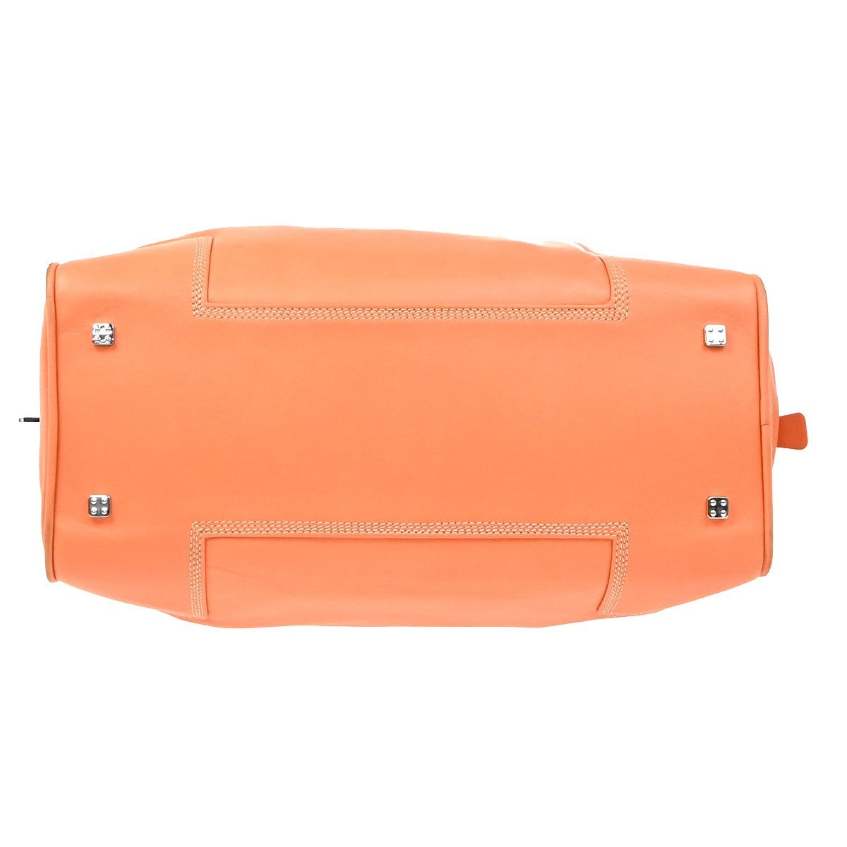 Loewe Amazona Bag Leather Orange Leather Handbag (Pre-Owned)