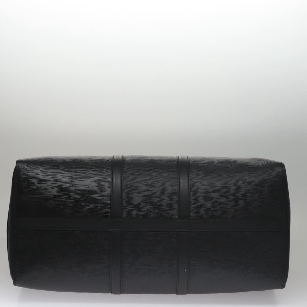 Louis Vuitton Keepall Bandouliere Bag Limited Edition Supreme Epi Leather Black Leather Bag (Pre-Owned)