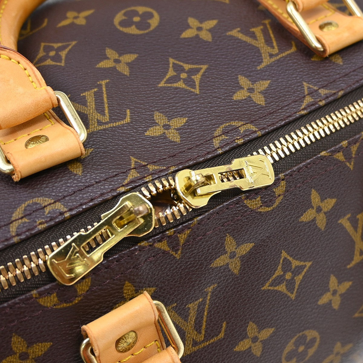 Louis Vuitton Keepall Bandouliere Bag Limited Edition Illusion Monogram Taurillon Leather Brown Canvas Travel Bag Bag (Pre-Owned)