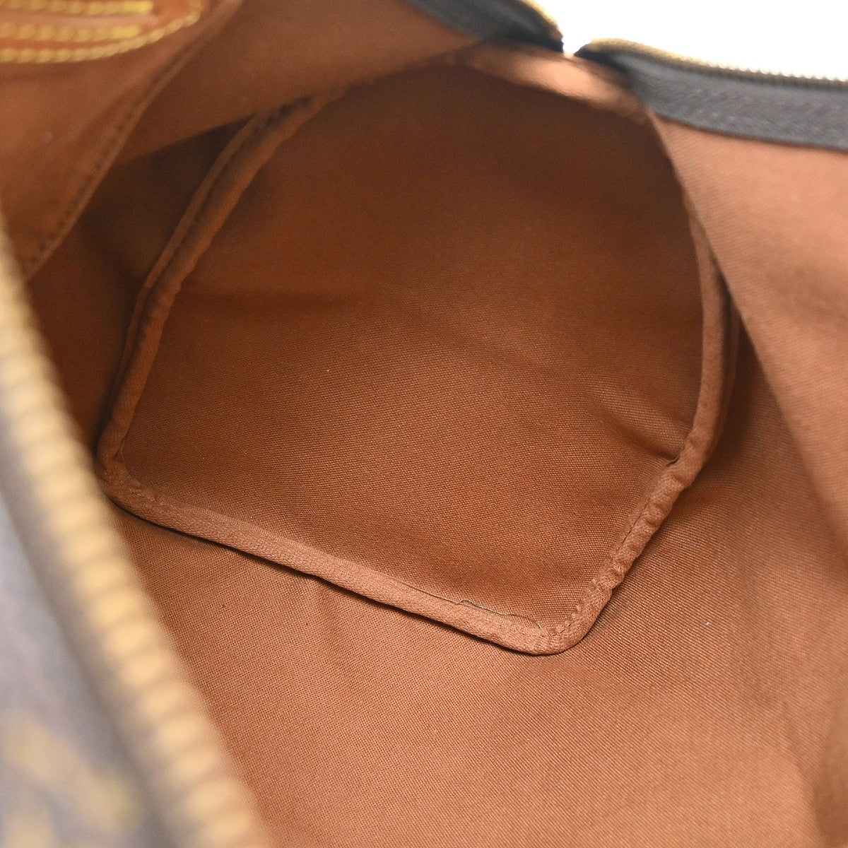 Louis Vuitton Speedy Handbag Monogram Canvas Brown Canvas Handbag (Pre-Owned)