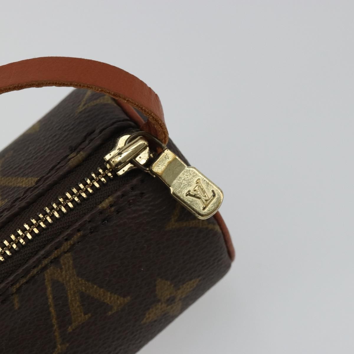 Louis Vuitton Papillon Pochette Monogram Canvas Brown Canvas Clutche & Pouche Bag (Pre-Owned)
