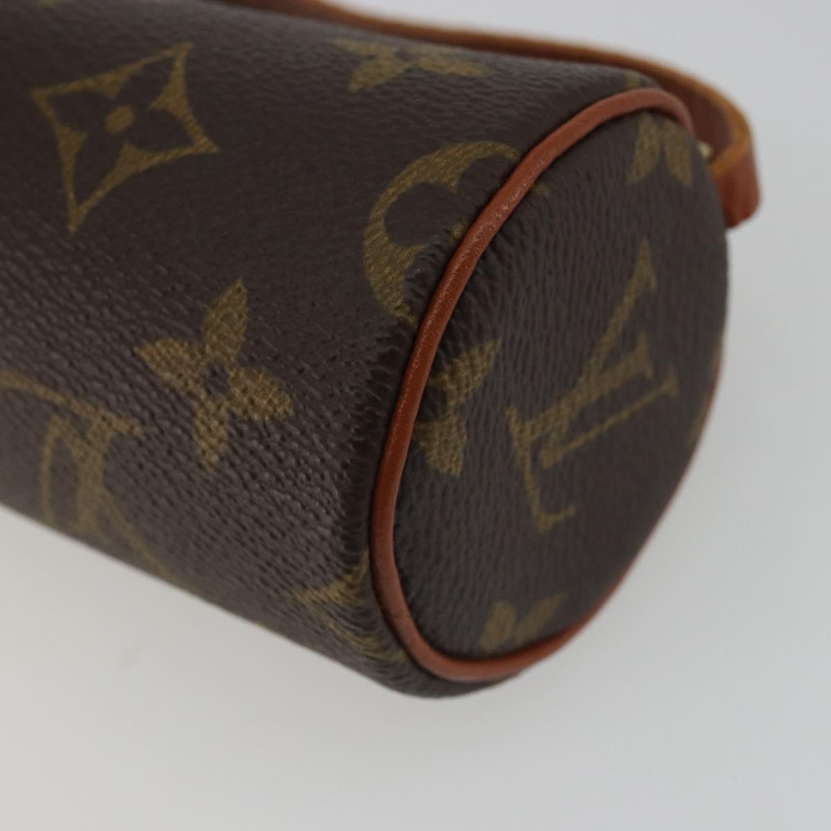 Louis Vuitton Papillon Pochette Monogram Canvas Brown Canvas Clutche & Pouche Bag (Pre-Owned)