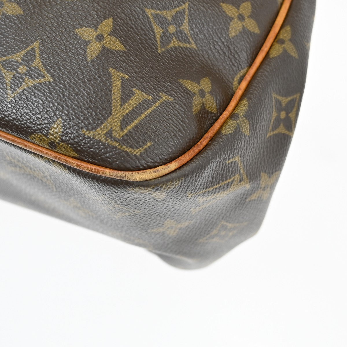 Louis Vuitton Batignolles Handbag Monogram Canvas Brown Canvas Shoulder Bag Bag (Pre-Owned)