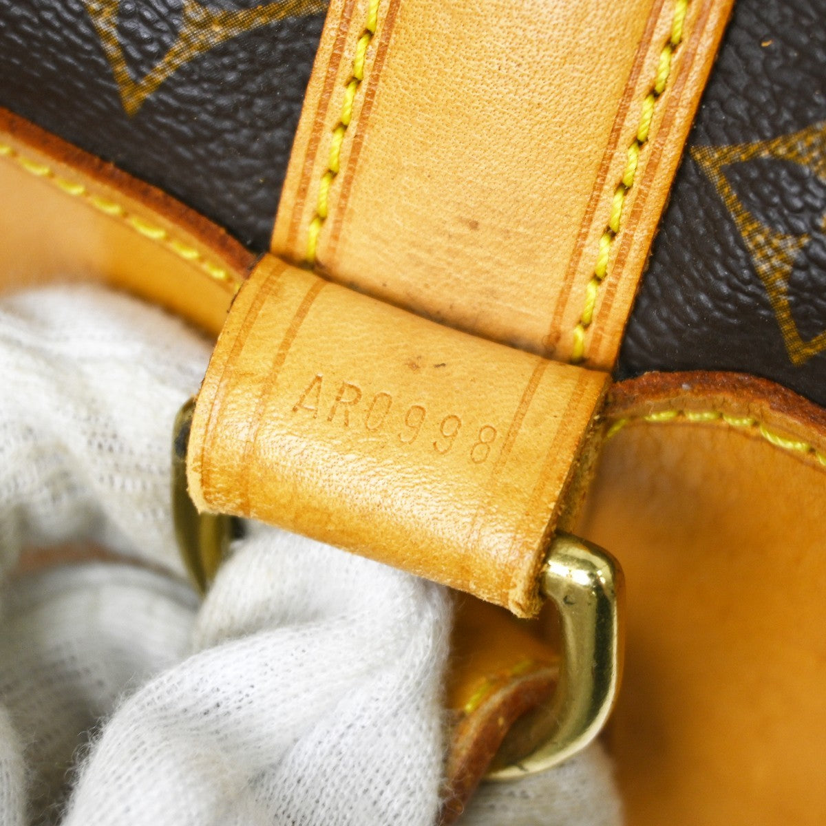 Louis Vuitton Randonnee Backpack Monogram Canvas Brown Canvas Shoulder Bag Bag (Pre-Owned)