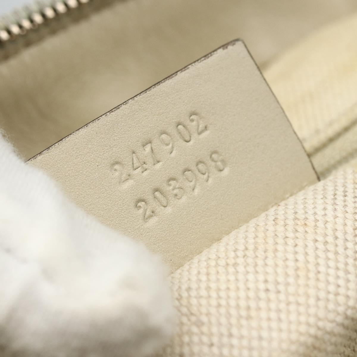 Gucci Sukey Top Handle Satchel Gg Coated Canvas Beige Canvas Handbag (Pre-Owned)