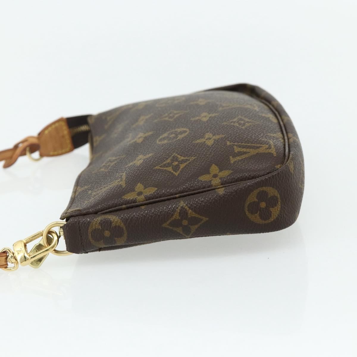 Louis Vuitton Pochette Accessoires Monogram Canvas Brown Canvas Clutche & Pouche Bag (Pre-Owned)