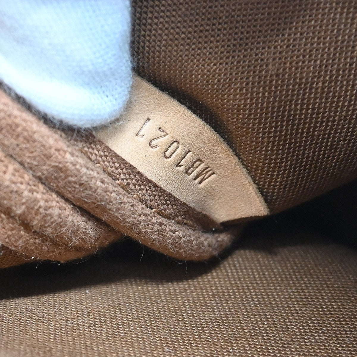 Louis Vuitton Saumur Handbag Monogram Canvas Brown Canvas Shoulder Bag Bag (Pre-Owned)
