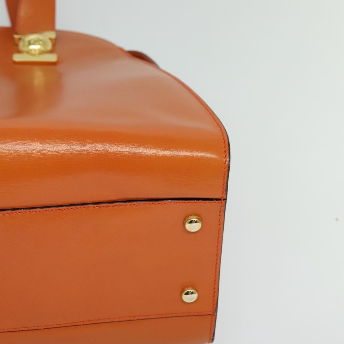 Celine Tote Bag Leather Gold Leather Tote Bag Bag (Pre-Owned)