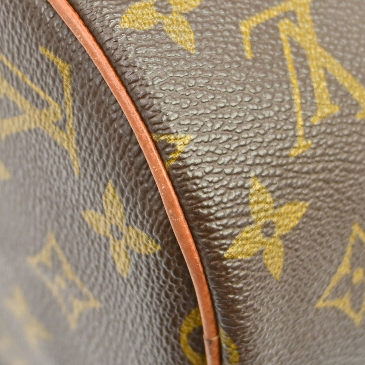Louis Vuitton Papillon Handbag Monogram Canvas Brown Canvas Handbag (Pre-Owned)