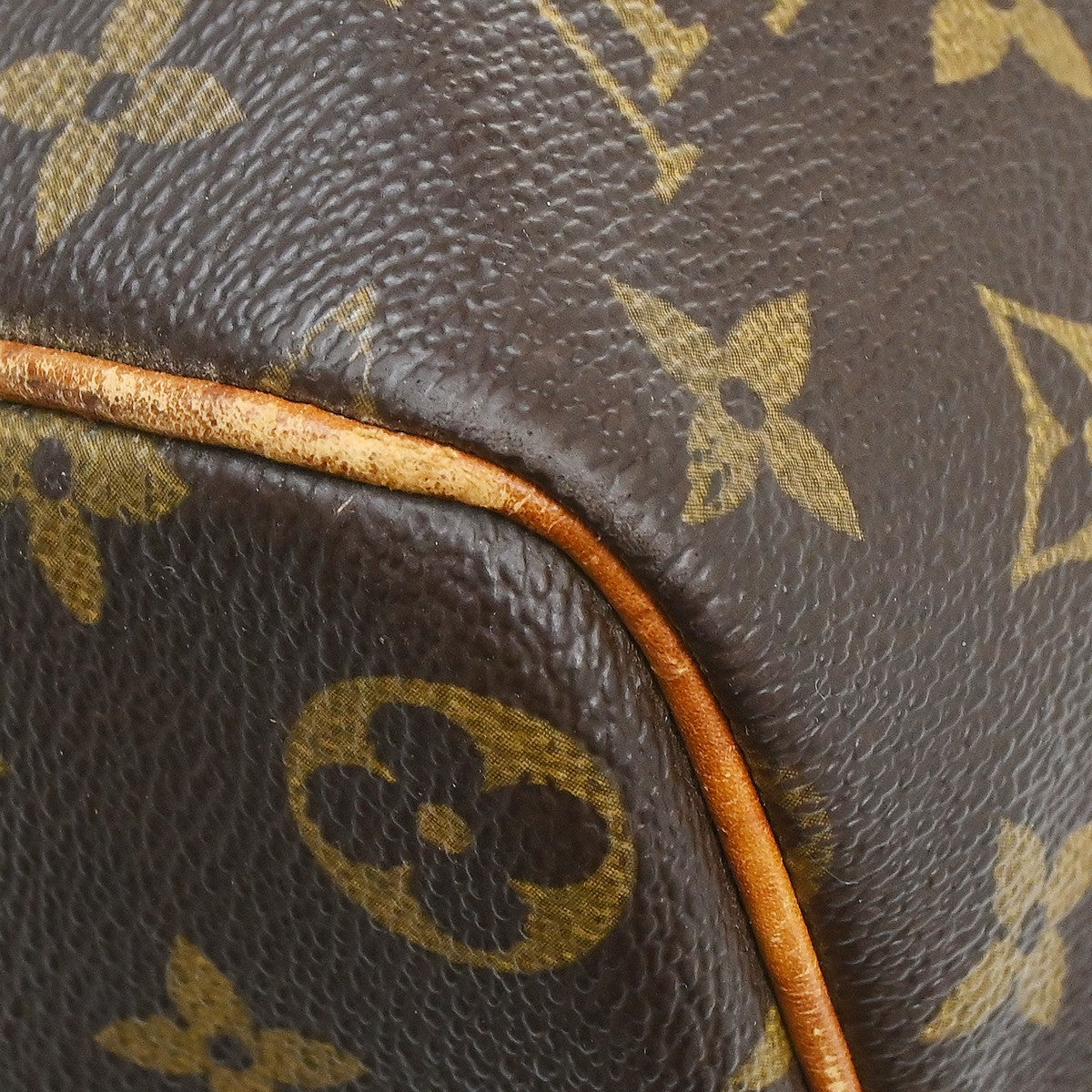 Louis Vuitton Keepall Bag Monogram Canvas Brown Canvas Travel Bag Bag (Pre-Owned)