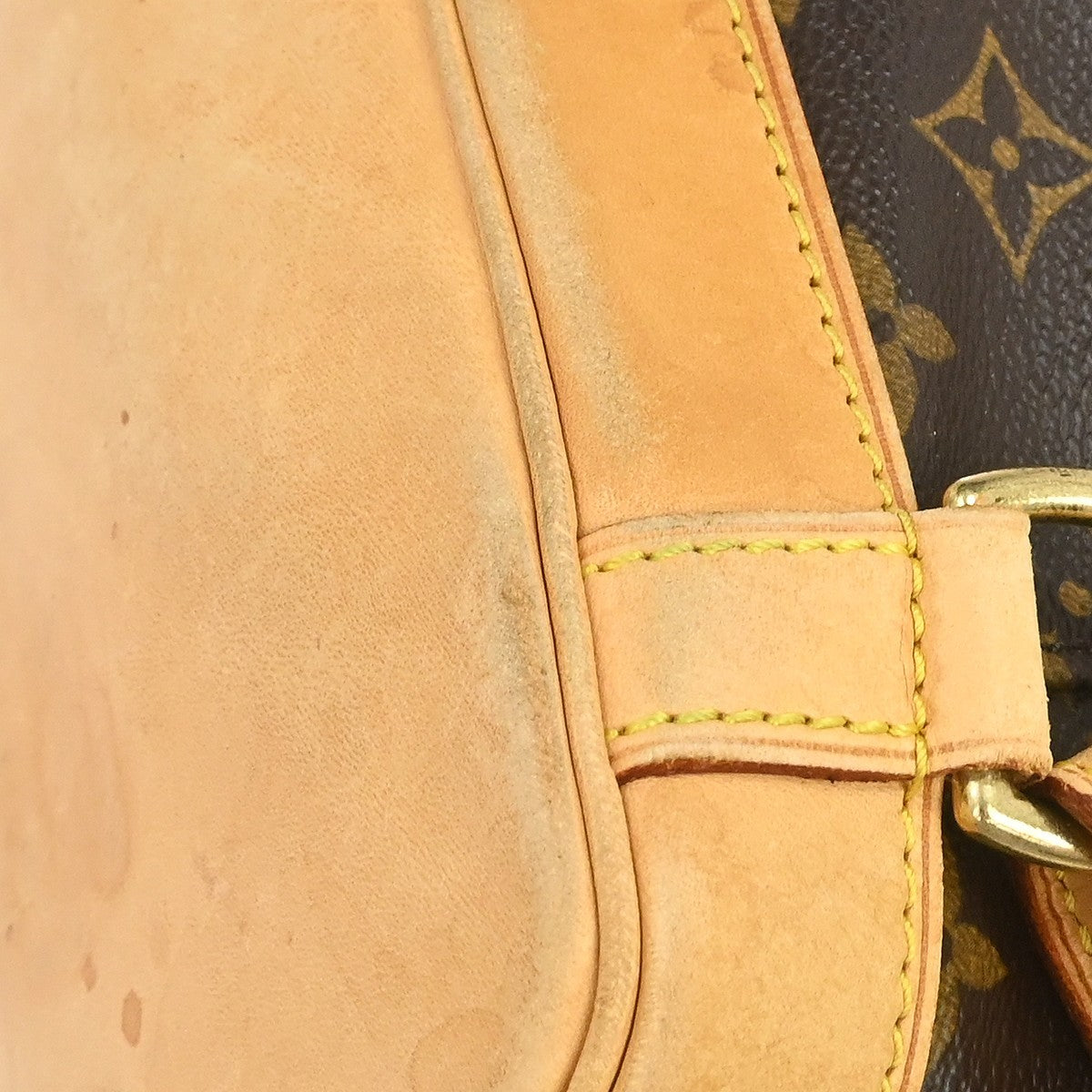 Louis Vuitton Vintage Montsouris Backpack Monogram Canvas Brown Canvas Backpack Bag (Pre-Owned)