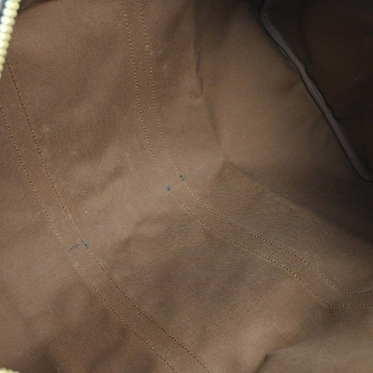 Louis Vuitton Keepall Bandouliere Bag Monogram Canvas Brown Canvas Travel Bag Bag (Pre-Owned)