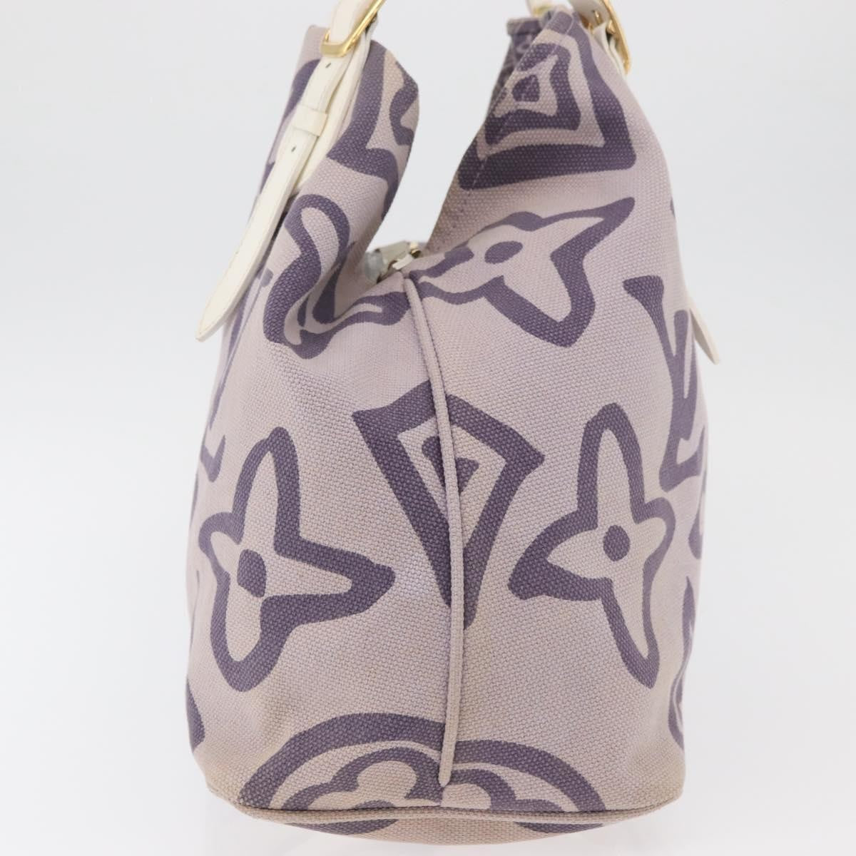 Louis Vuitton Tahitienne Cabas Canvas Purple Canvas Tote Bag Bag (Pre-Owned)